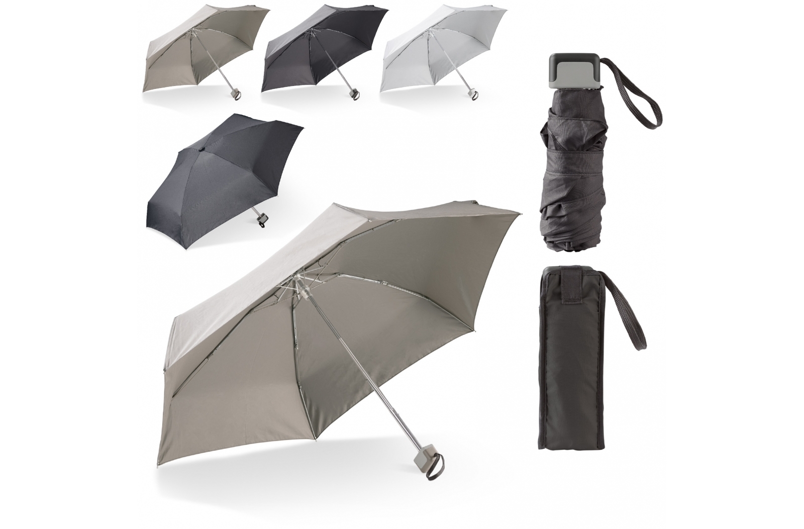 Parapluie très léger 21” avec pochette - Zaprinta France