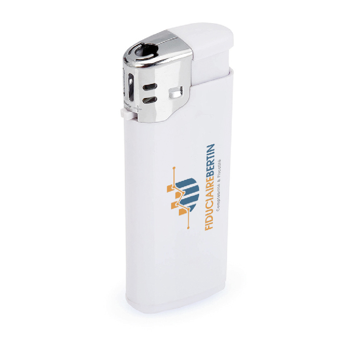 Mini-briquet personnalisé blanc à gaz éléctrique - Bunbury