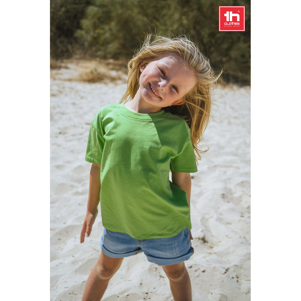 TShirt en coton pour enfants imprimé avec logo