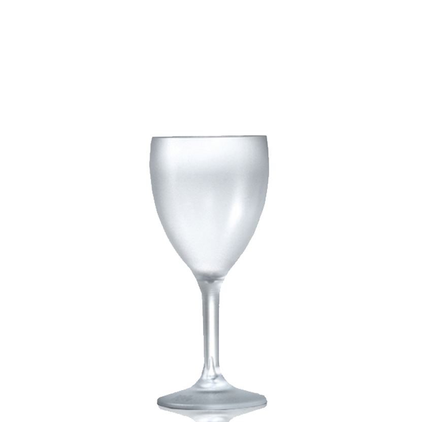 Verre à vin givré personnalisé 250ml - Travis