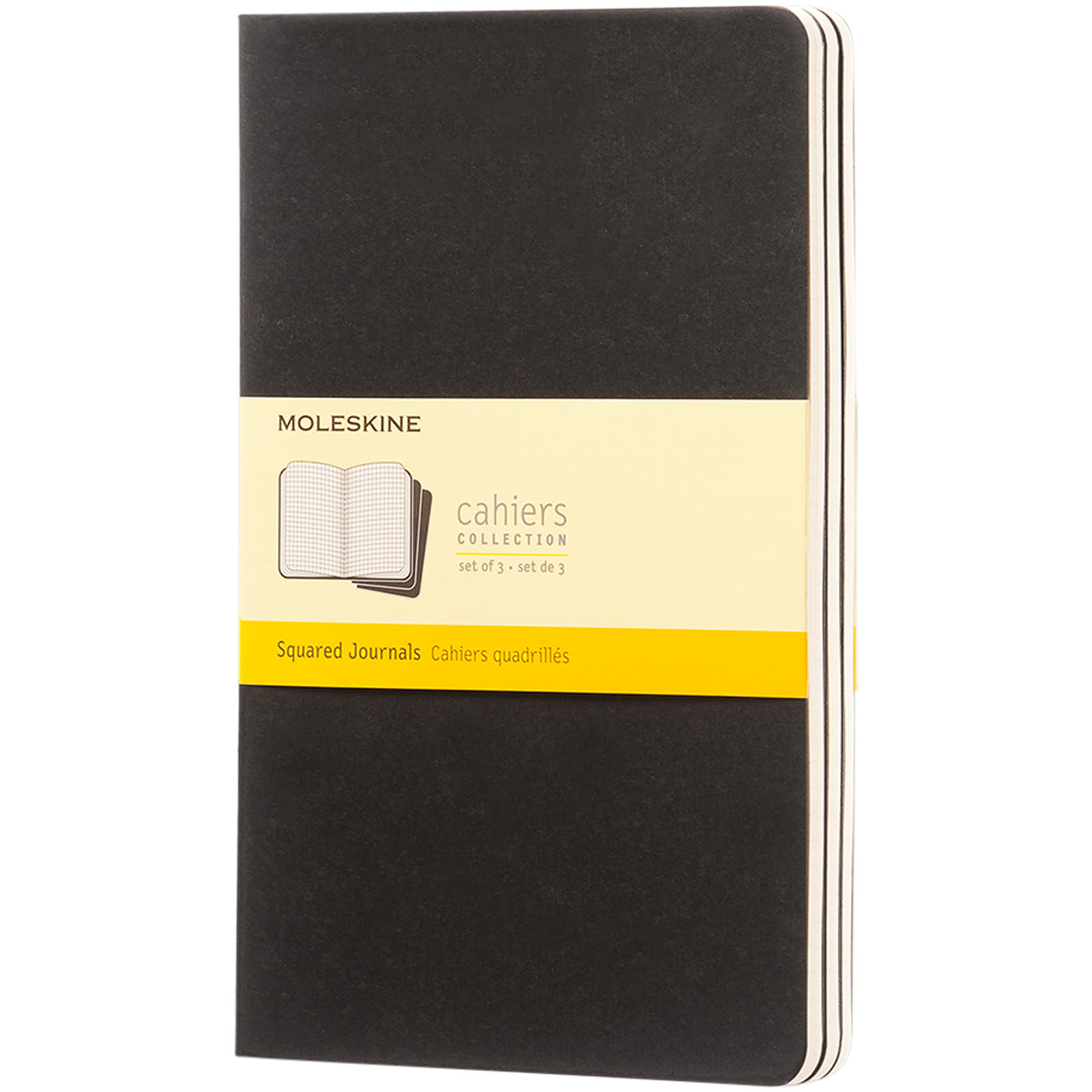 Moleskine Journal Cahier L - quadrillé