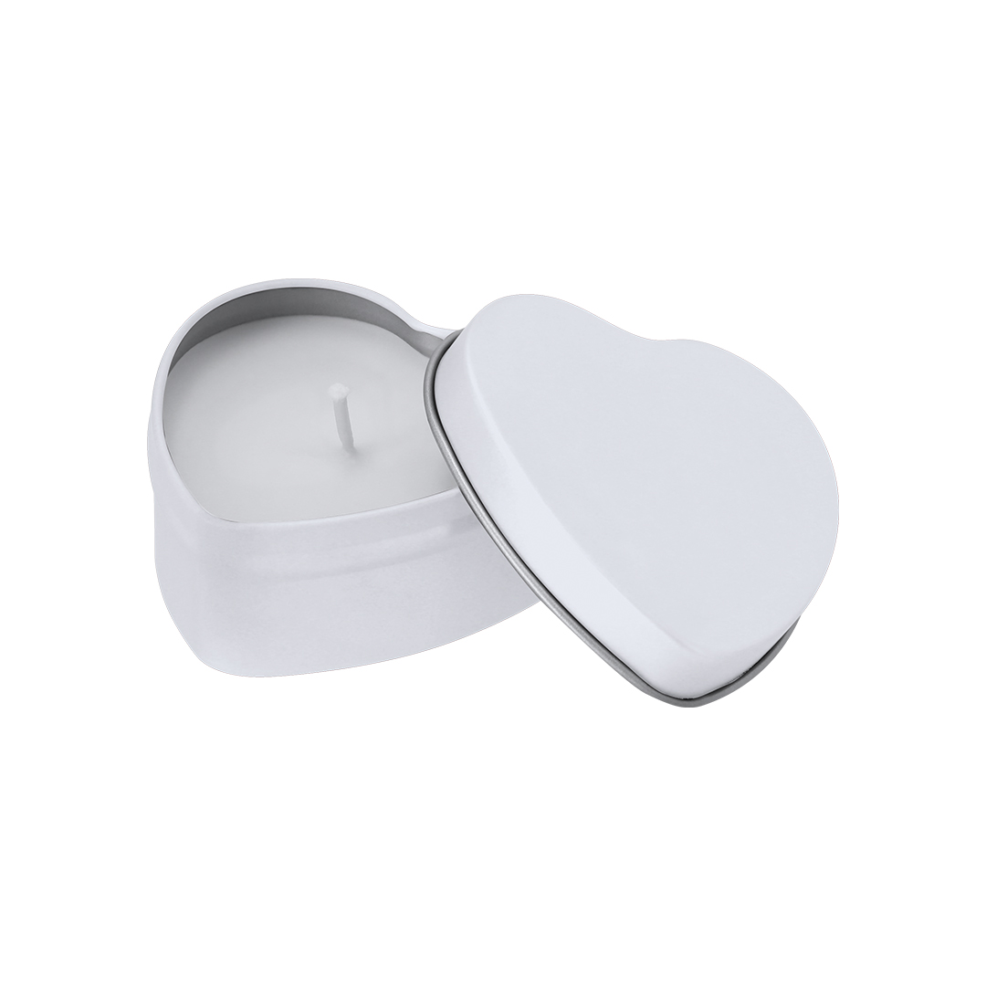 Bougie Parfumée Coeur de Vanille - Saint-Nicolas-lès-Cîteaux imprimé avec logo