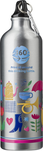 Gourde étanche en aluminium 750ml