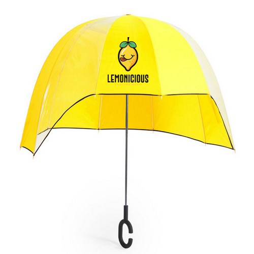 Parapluie cloche personnalisé 92 cm poignée main libre - Raphaël