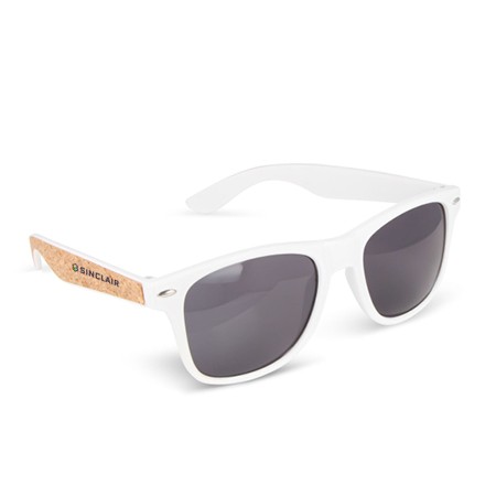 Lunettes de soleil Justin RPC avec incrustation de liège UV400 - Châteaulin