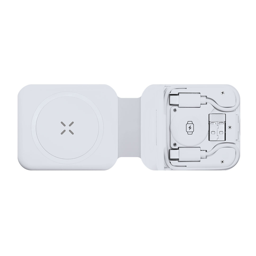 Chargeur Universel 3-en-1 - Chaintreaux imprimé avec logo