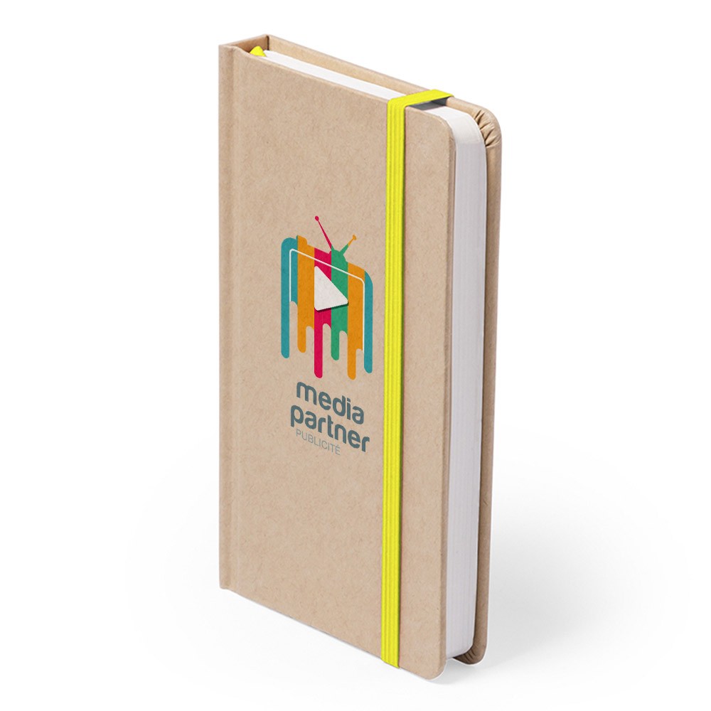 Carnet personnalisé carton recyclé 100 feuilles 9,3x14,3x1,5 cm - Le Caire