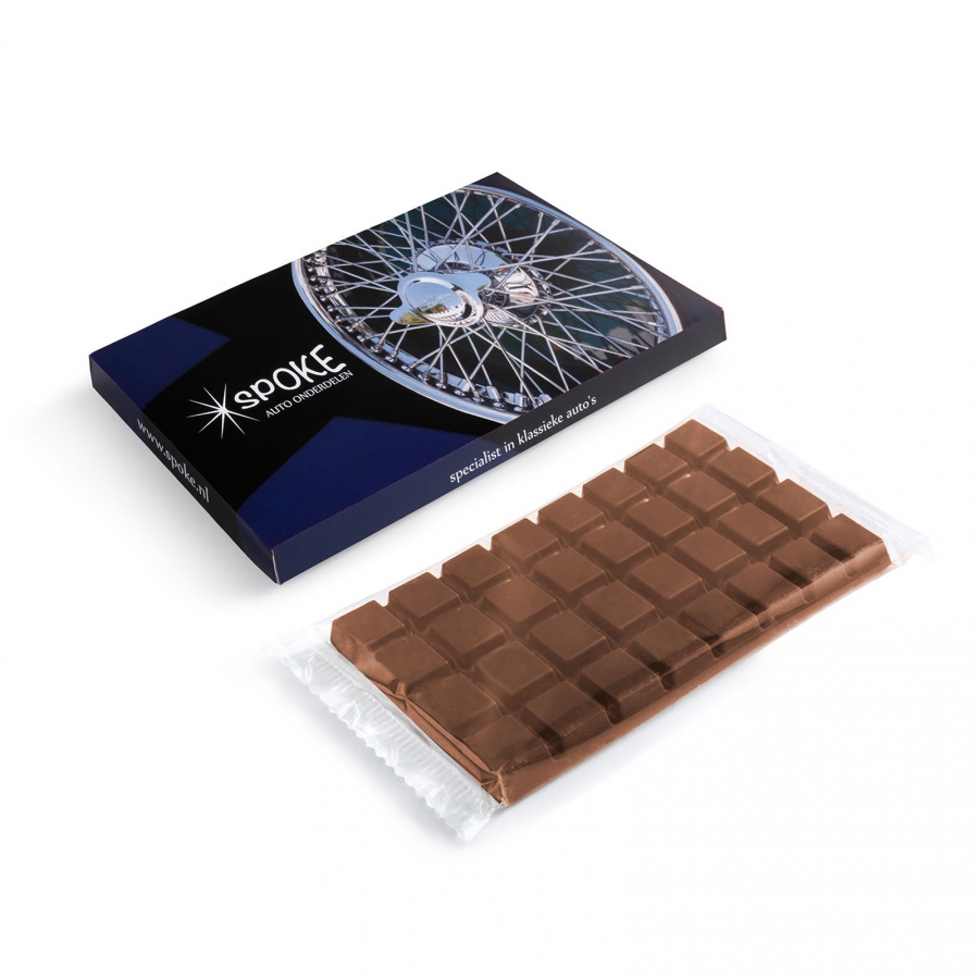 Tablette de chocolat en couleur pleine - Fontainebleau
