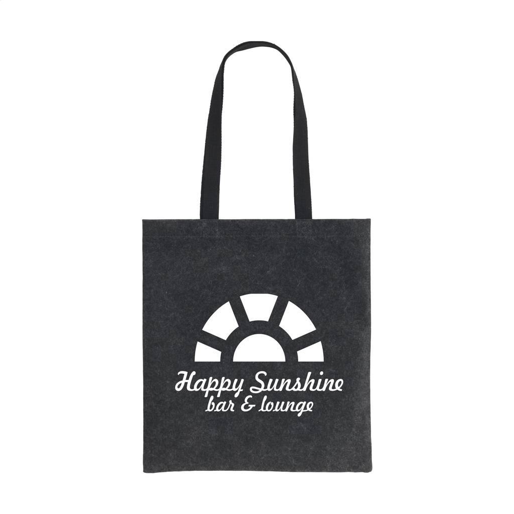 Sac shopping personnalisé en feutre recyclé - Acanthion