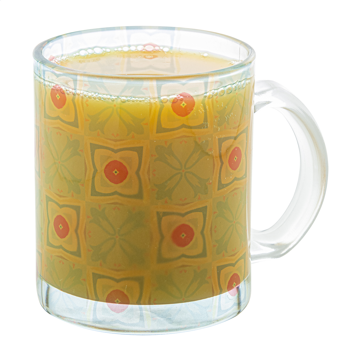 Mug en verre sublimable - Ceyssac imprimé avec logo