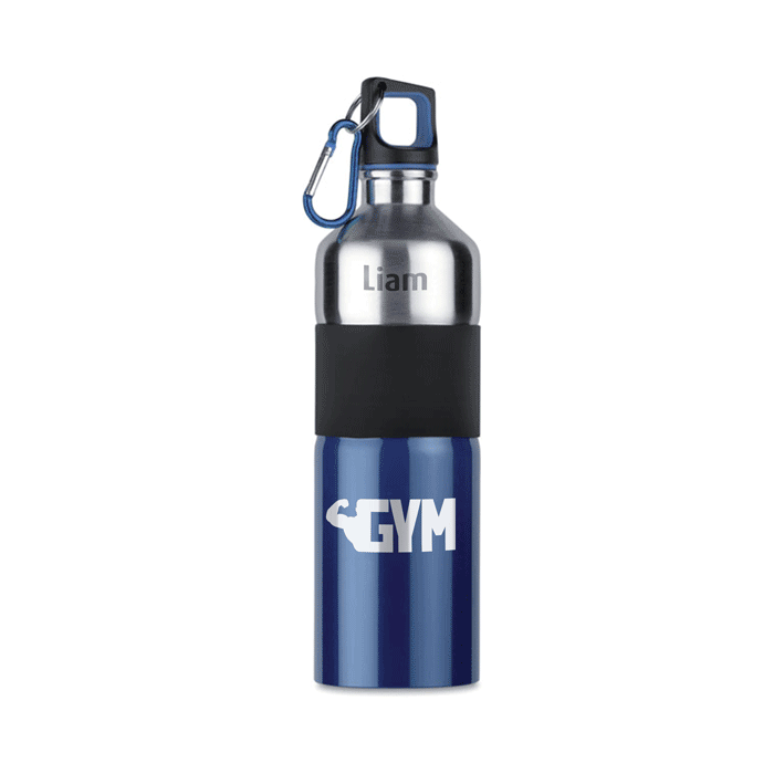 Gourde inox enfant ou adulte personnalisable avec prénom 750ml - Walentina