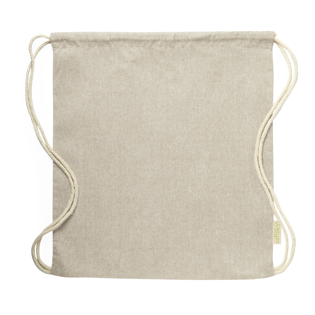 Sac à dos cordelettes Koreby personnalisé en coton recyclé
