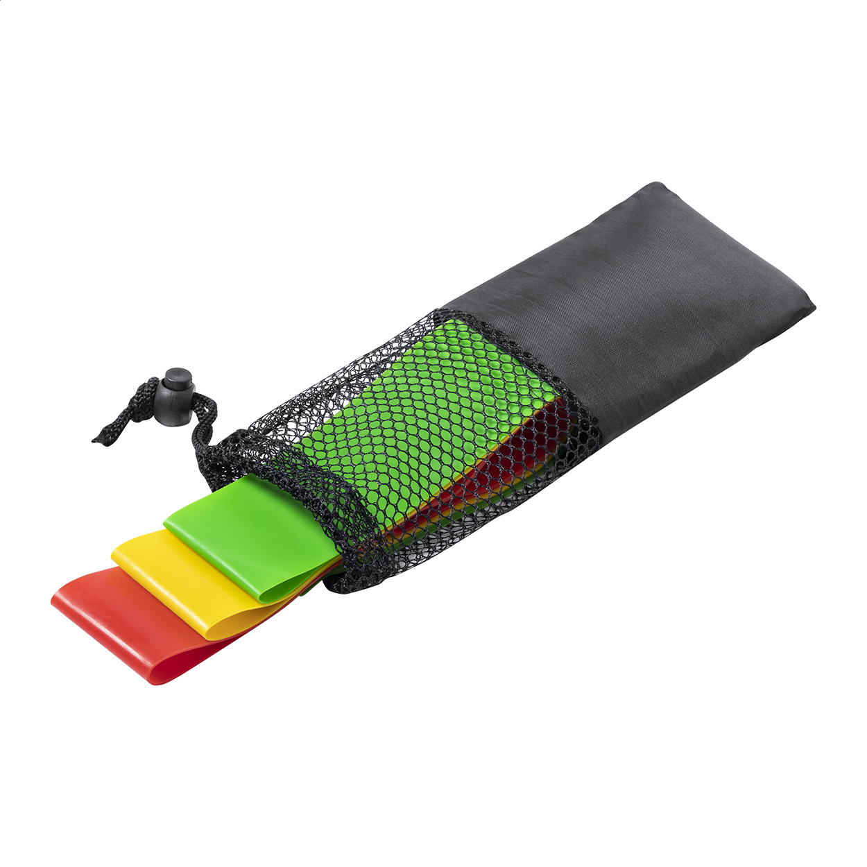 Set de 3 bandes élastiques Resban personnalisé en TPE avec sac
