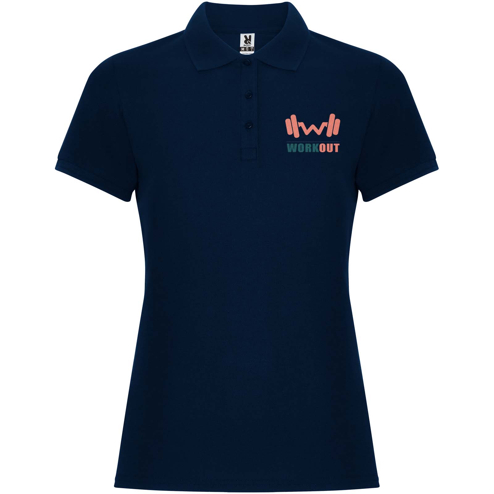 Élégance Polo - La Terrasse-sur-Dorlay imprimé comme goodie personnalisé Élégance Polo - La Terrasse-sur-Dorlay imprimé avec logo