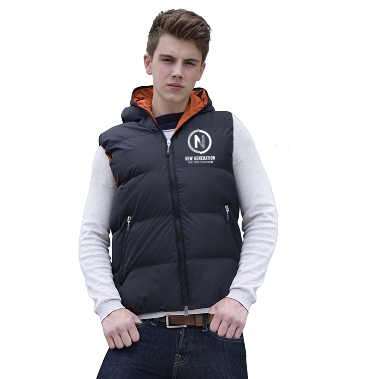 doudoune sans manche personnalisable