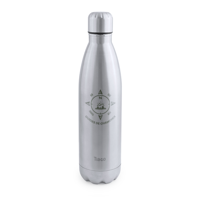 Gourde isotherme randonnée personnalisable avec prénom en inox 850ml - Kaipo