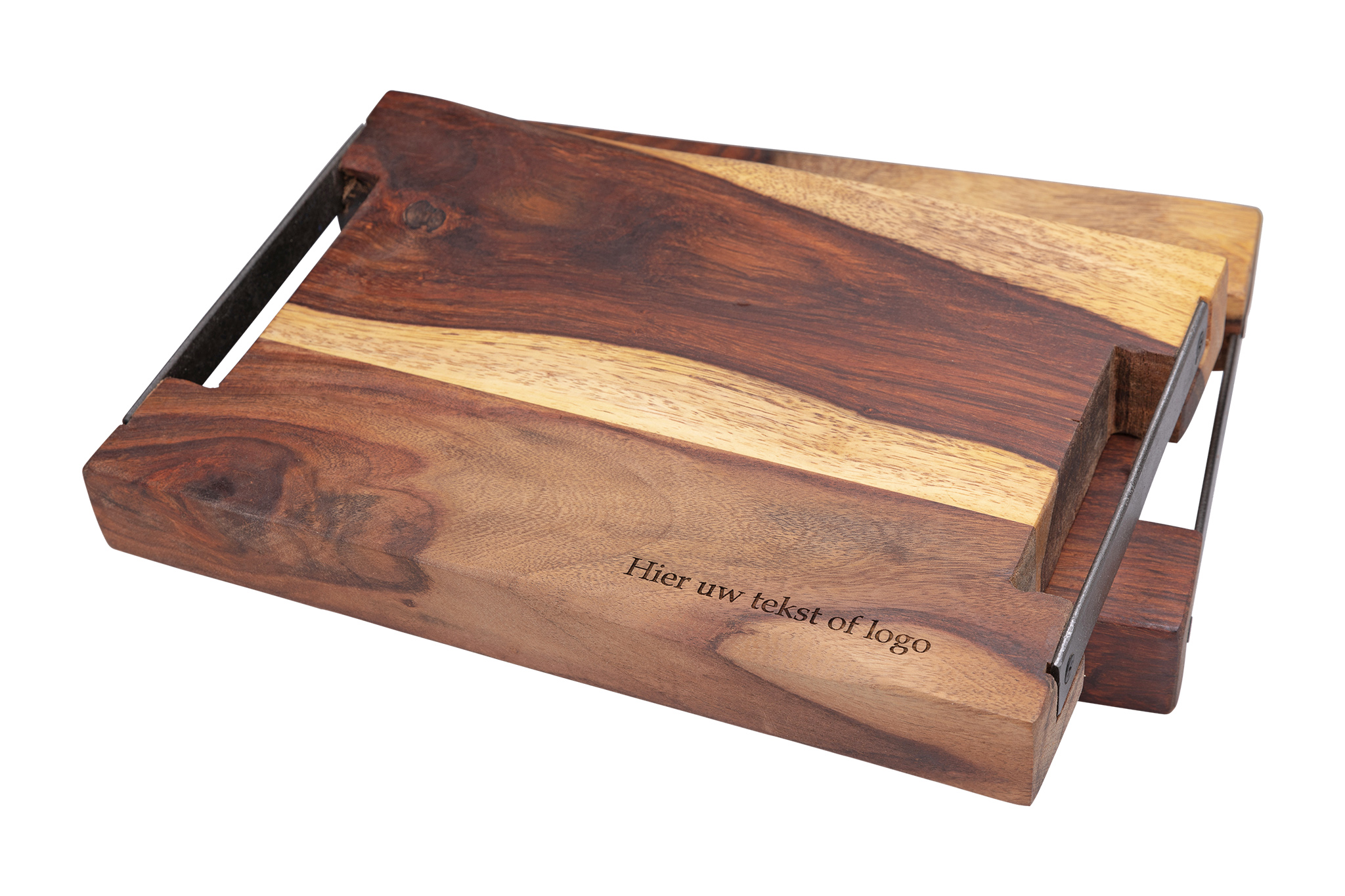 Planche à découper personnalisée en bois de rose (30 x 20 cm) - Kumla