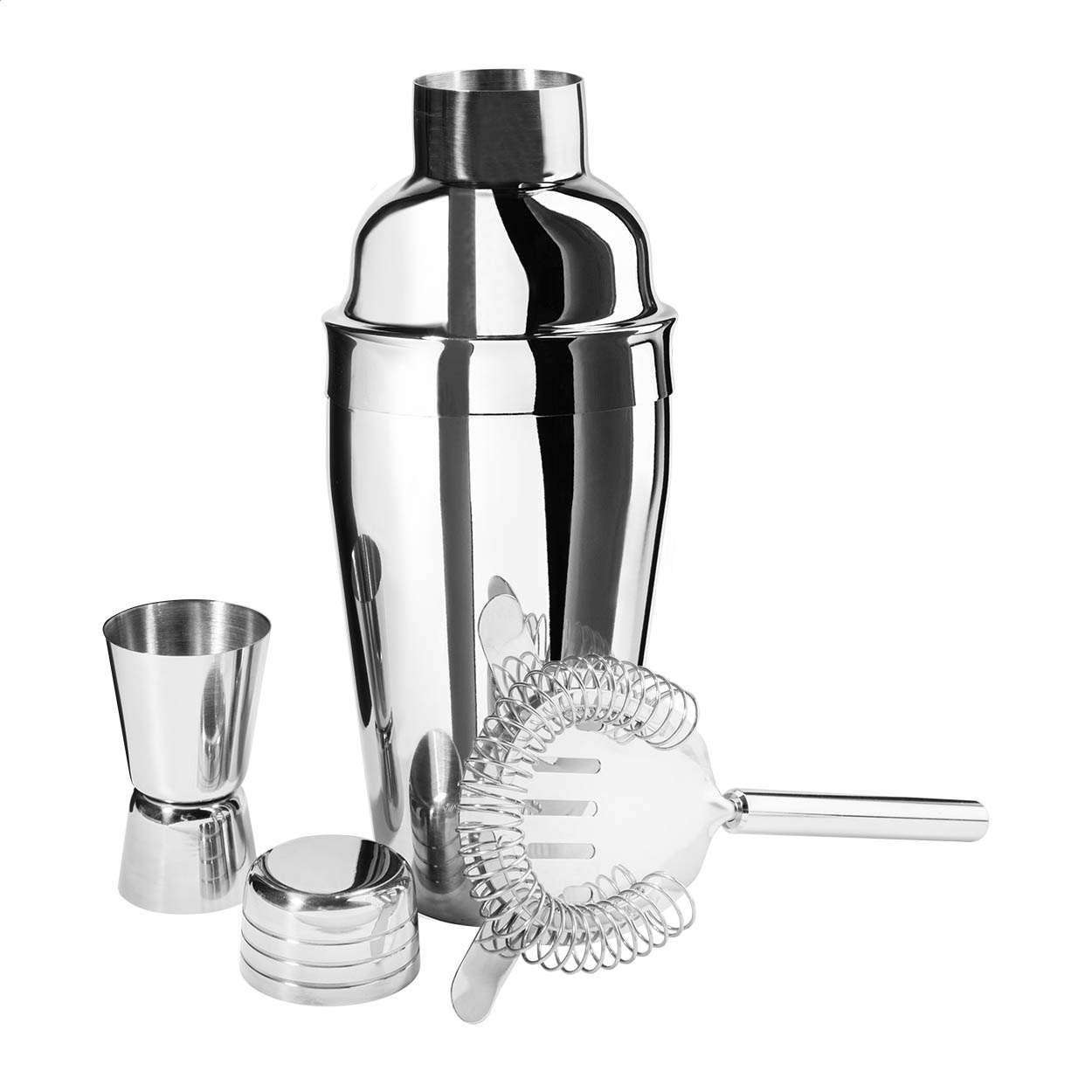 Set à cocktail Coleman personnalisé en inox avec shaker 550 ml imprimé avec logo