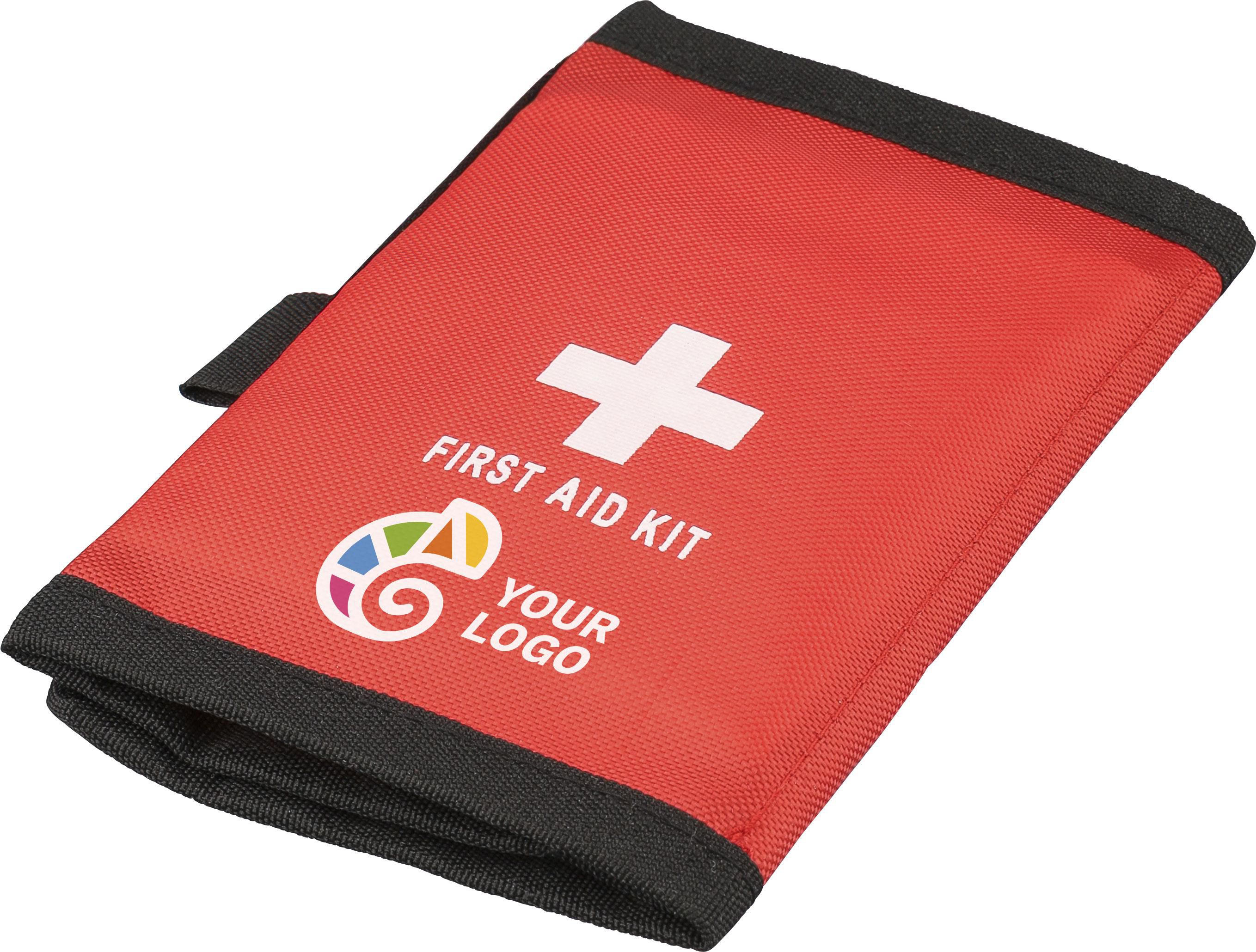 Pochette de premiers secours en polyester rPET Helios - Hodeng-Hodenger