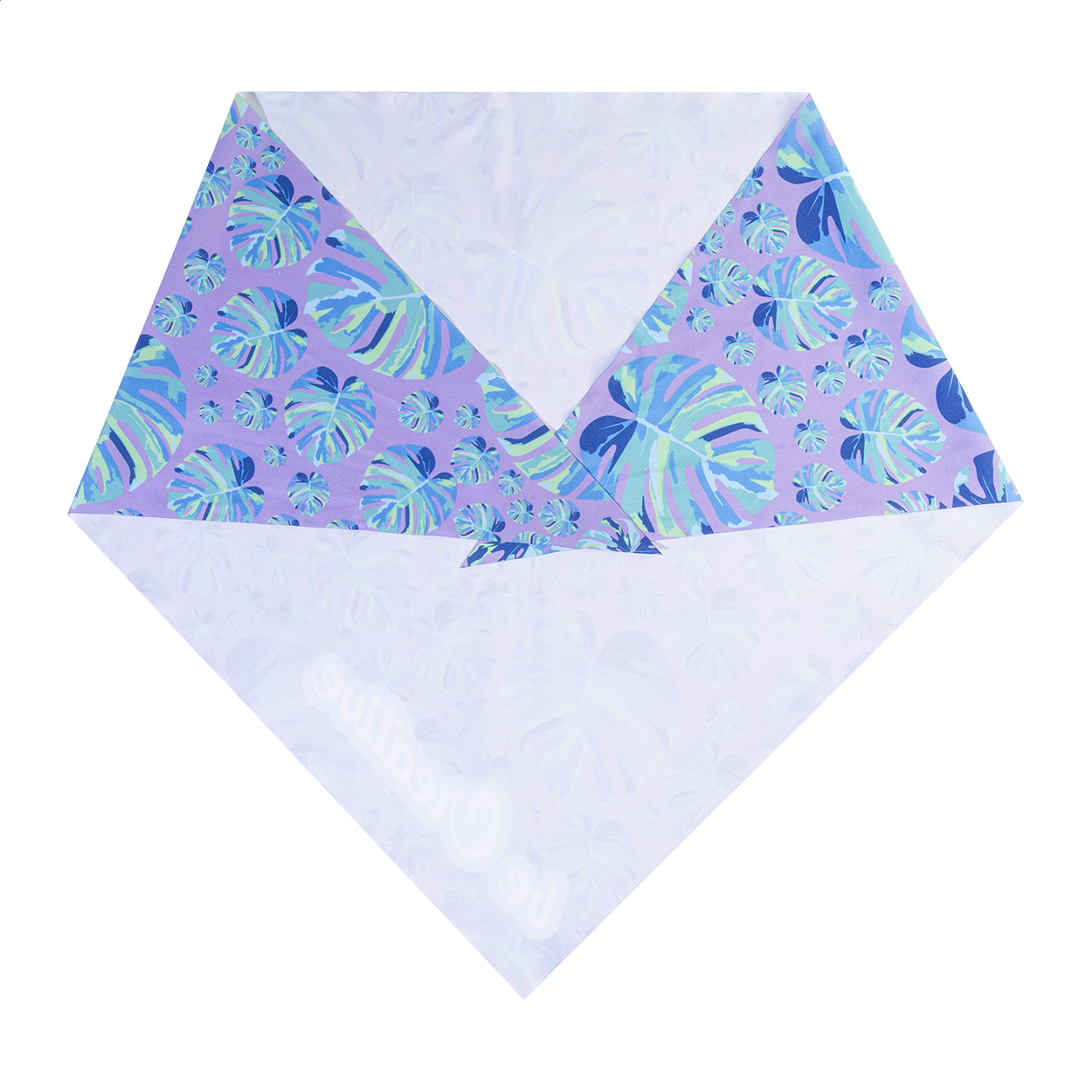 Foulard Éco-Triangle - Boutigny imprimé avec logo