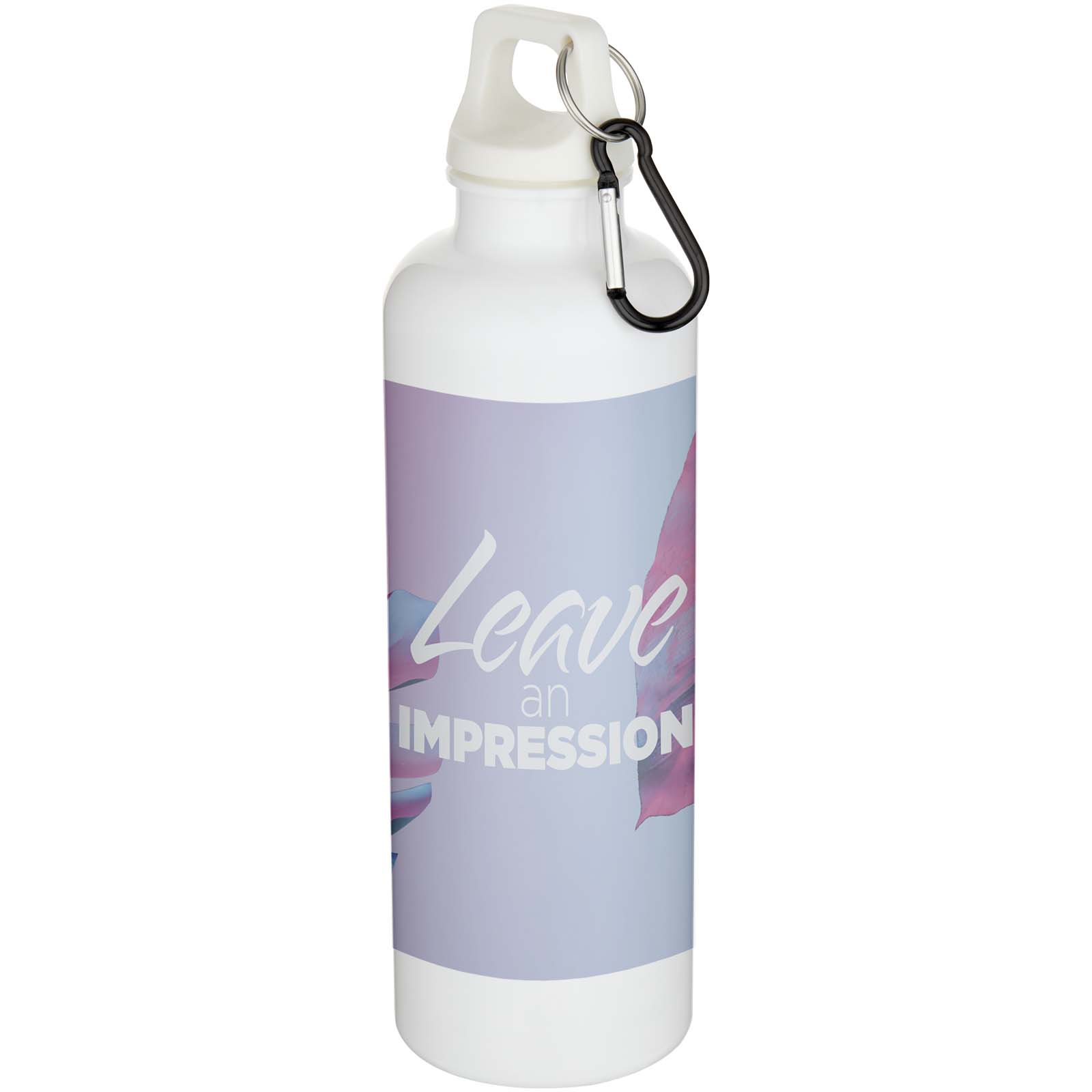 Bouteille d'eau Écologique 750 ml avec Mousqueton - Oisseau
