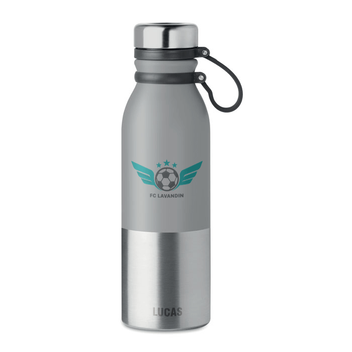 Gourde en inox prénom double paroi à personnaliser 600 ml - Louise