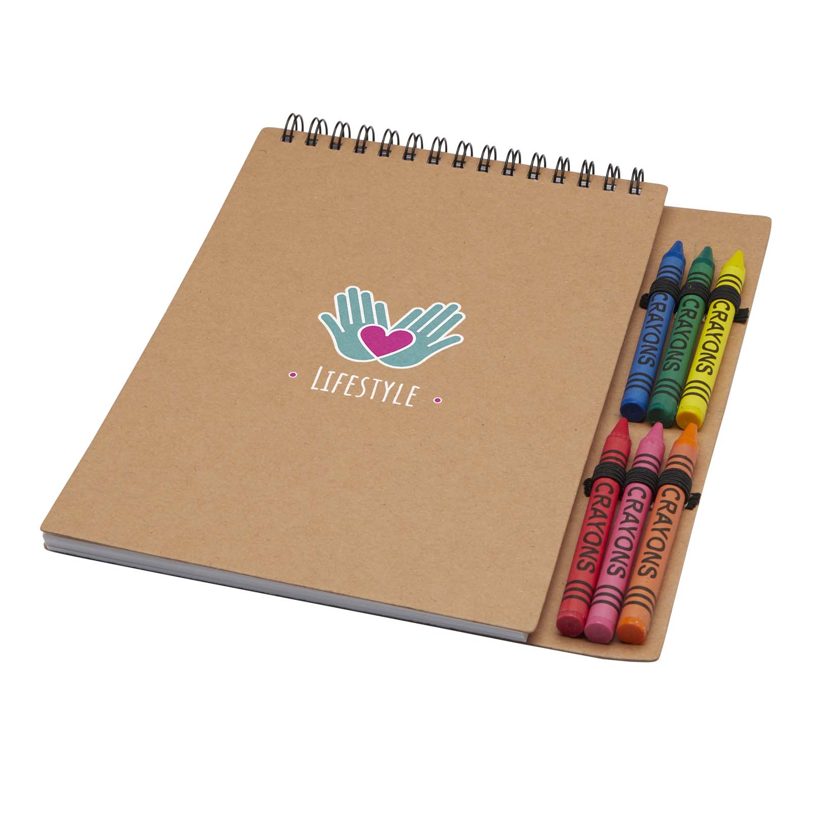 Carnet à Spirale et Crayons Esquisse Créative - Molère