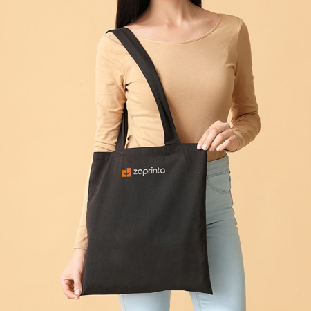 Tote bag noir personnalisé - | Zaprinta France Tote bag noir personnalisé - | Zaprinta France