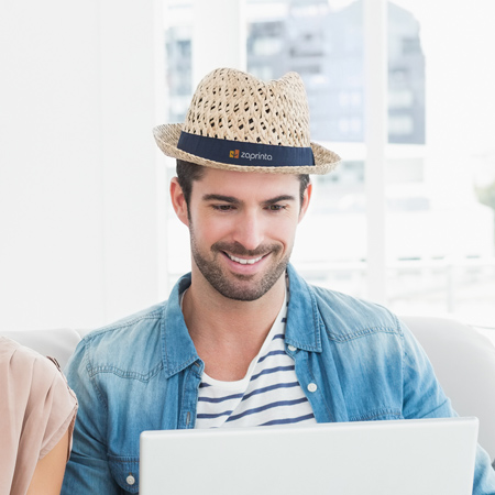 Chapeau de paille personnalisé - | Zaprinta France Chapeau de paille personnalisé - | Zaprinta France