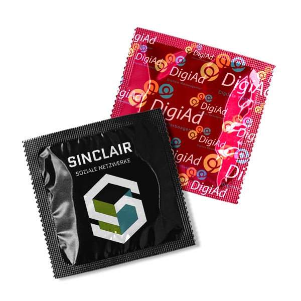 Préservatif avec emballage plastifié - | Zaprinta France