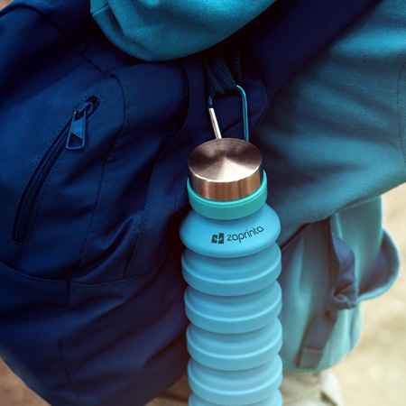 Gourde pliable personnalisable - | Zaprinta France Gourde pliable personnalisable - | Zaprinta France