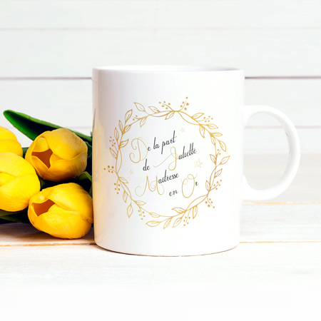 Mug Maîtresse personnalisé - | Zaprinta France Mug Maîtresse personnalisé - | Zaprinta France