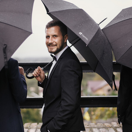Parapluie publicitaire - | Zaprinta France