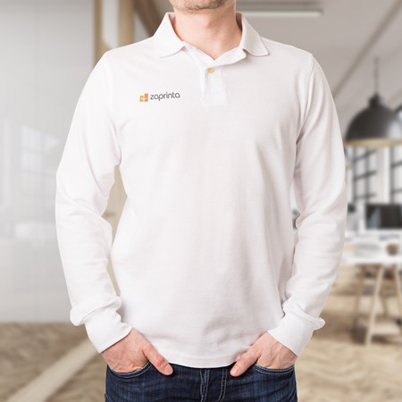 Polo manche longue personnalisé homme - | Zaprinta France Polo manche longue personnalisé homme - | Zaprinta France