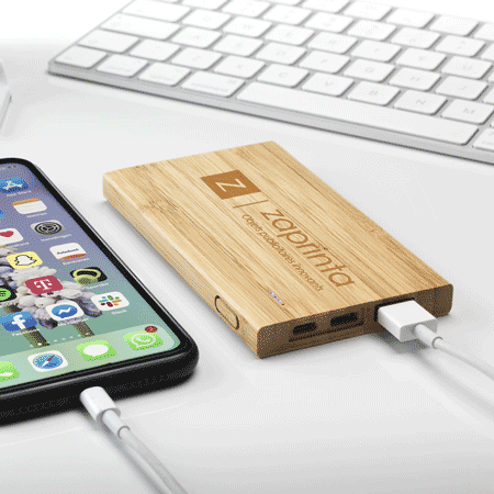 Powerbank personnalisé écologique Powerbank personnalisé écologique - Zaprinta France