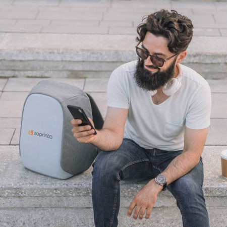 Sac à dos antivol personnalisé - | Zaprinta France