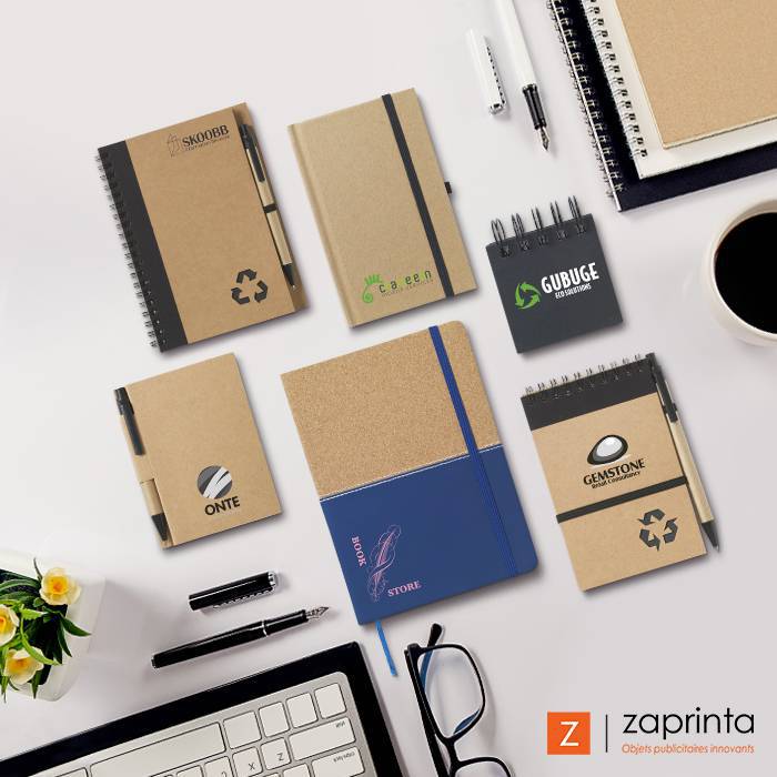 Carnet personnalisé écologique Carnet personnalisé écologique - Zaprinta France